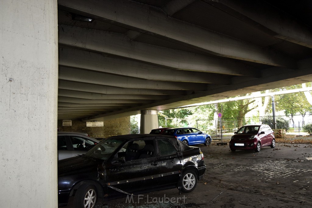 Auto 1 Koeln Suedstadt Weichserhof unter der Severinsbruecke P14.JPG - Miklos Laubert